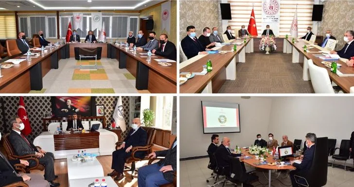 Vali Baruş, Kurumların 2022 Yılı Çalışmaları Hakkında Brifing Almaya Devam Ediyor