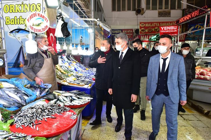 Vali Baruş, Vatandaş ve Esnafların Sorun, Talep ve Önerilerini Dinledi