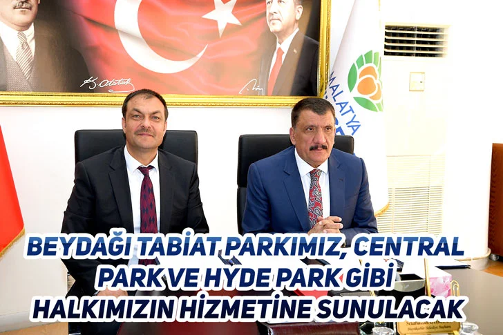 Beydağı Tabiat Parkı’nın devri imzalanan protokolle Büyükşehir Belediyesi’ne yapıldı