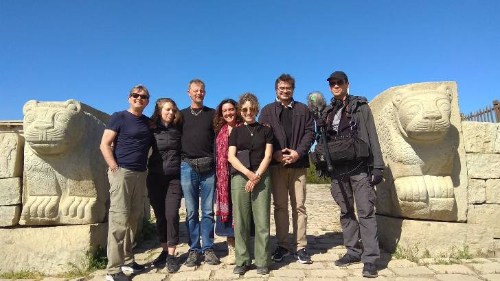 İngiliz tarihçi, Bettany Mary Hughes Malatya Arslantepe Höyüğü ve Arkeoloji Müzesinde çekimler yaptı.