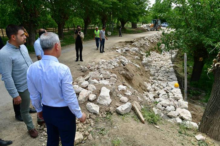 “Samanköy’ün Yollarını Güvenli Hale Getiriyoruz”