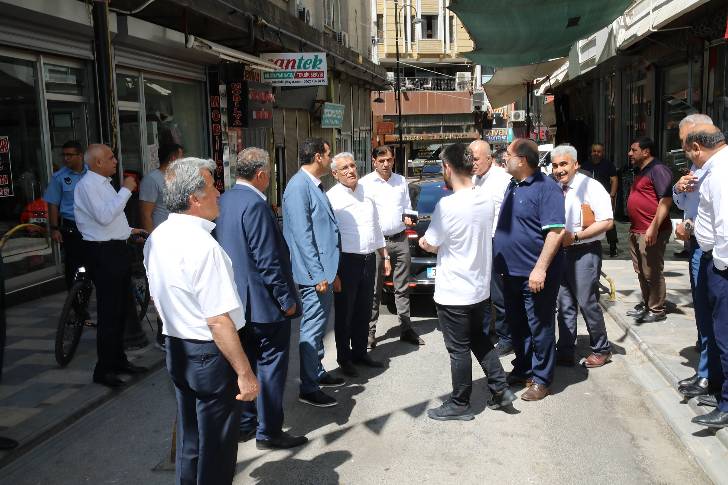 Başkan Güder , Akpınar Esnaflarıyla Buluştu