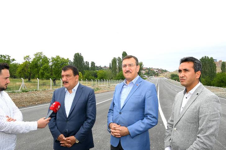 Başkan Gürkan Kuzey Kuşak Yolunda incelemelerde bulundu.