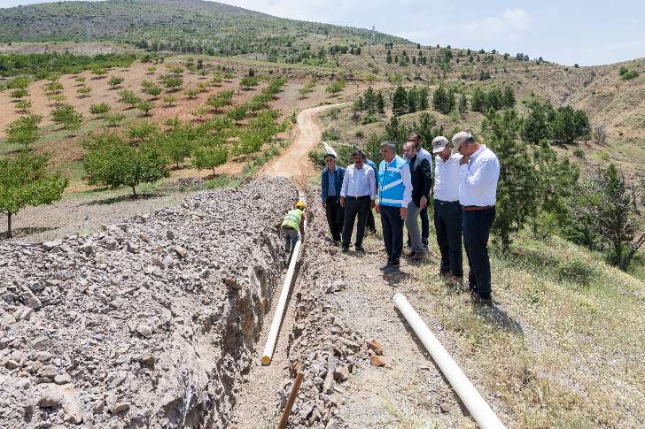 MASKİ Hısartepe Mahallesi’nde içme suyu çalışmalarını sürdürüyor