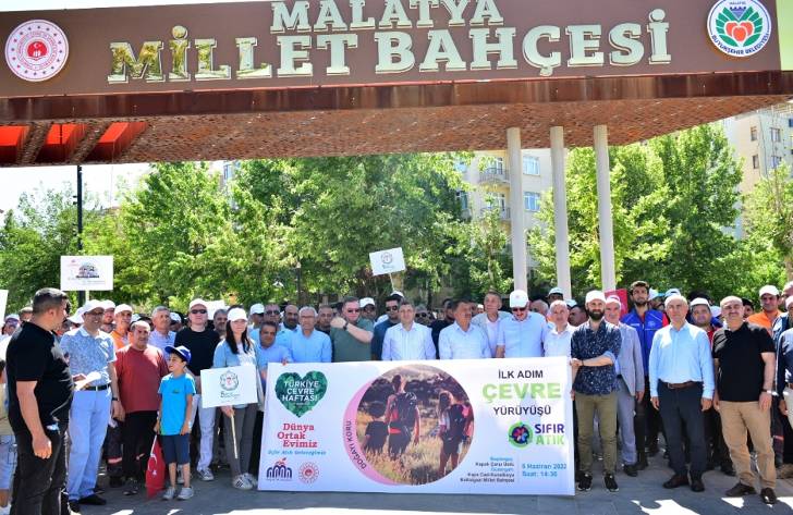 Dünya Çevre Günü ‘İlk Adım Çevre Yürüyüşü’ ile Kutlandı