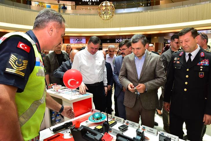 Jandarma Teşkilatının 183. Kuruluş Yıldönümü Sergisi AVM’de Açıldı
