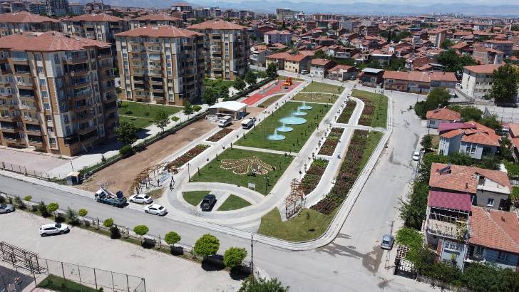 Battalgazi’deki “Gül Bahçesi Projesi”nde sona yaklaşıldı.