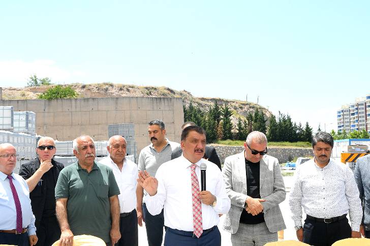 Başkan Gürkan YİMPAŞ binasında incelemelerde bulundu