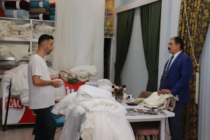 Keskin’den esnaflara bayram tebriği ziyareti