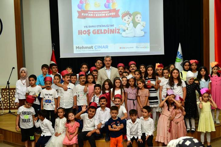 Yeşilyurt Belediyesi Gedik Gençlik Merkezi Kuran Kursu Öğrencilerinin Yılsonu Etkinliği Büyük İlgi Gördü