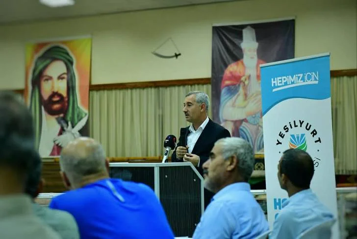 Yeşilyurt Belediyesi, Dilek Engüzekliler Cem ve Kültür Evinde Yas-I Matem İftar Programı Düzenledi