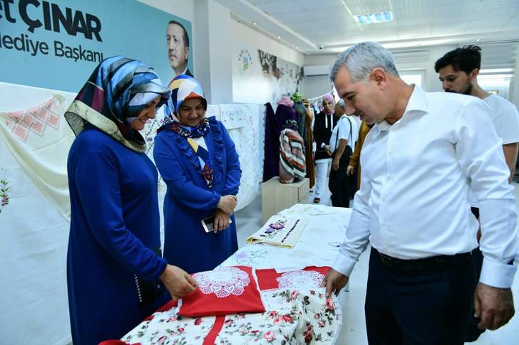 Kiltepe Meslek Edindirme Kurs Merkezinde Yılsonu Sergisi Ve Aşure Günü Programı Düzenlendi