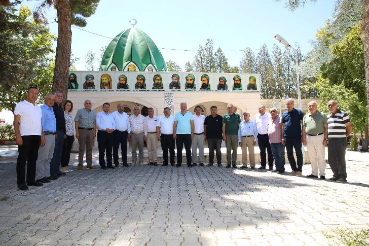Başkan Güder’den Zeynel Abidin Türbesi Vakfına Muharrem Ayı Ziyareti