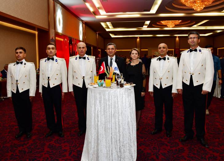 30 Ağustos Zafer Bayramı ve Türk Silahlı Kuvvetleri Günü Resepsiyonu Düzenlendi