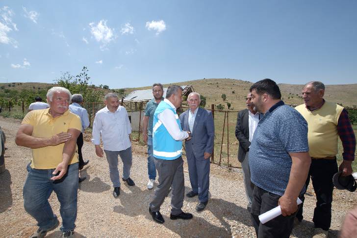 Kadiruşağı Mahallesi’ne 42 yıllık içme suyu sorunu çözüldü