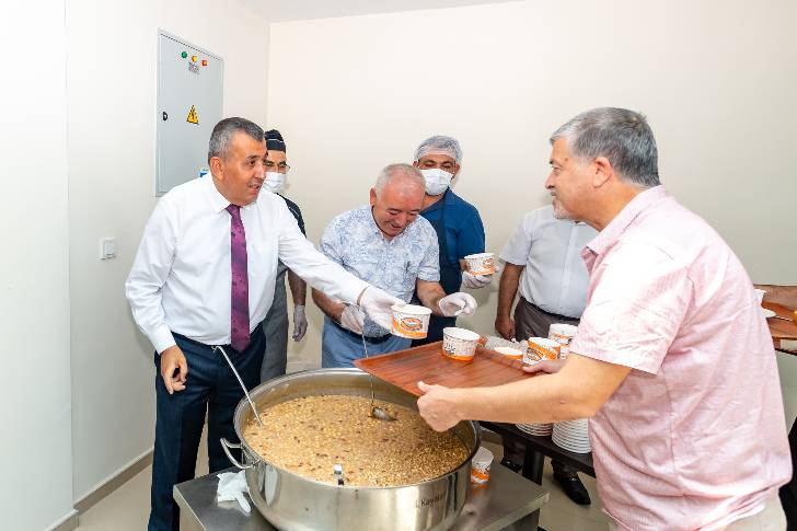Personele Aşure ikram eden MASKİ Genel Müdürü Mert: Birlik ve Beraberliğimiz Daim Olsun