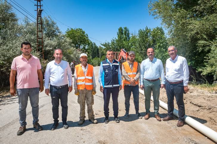 Maski , İçme Suyu Çalışmalarına Devam Ediyor