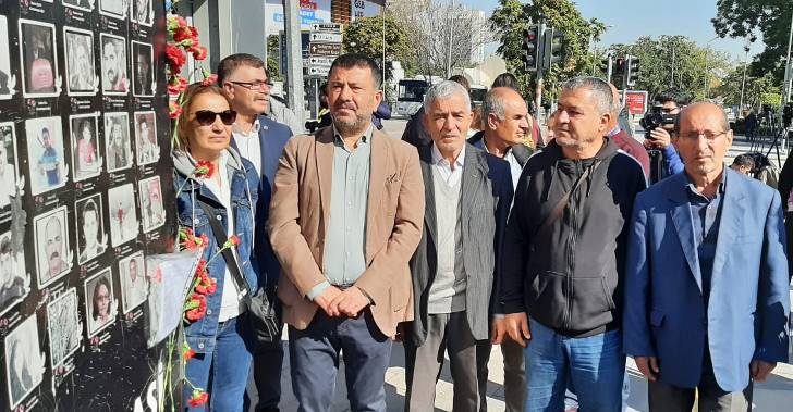 Ağbaba; “10 Ekim Ankara Gar Katliamı insanlığa karşı işlenmiş bir suçtur.