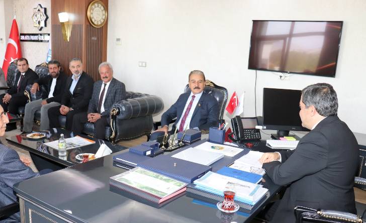 Malatya esnafından MTÜ Rektörü Bentli’ye ziyaret