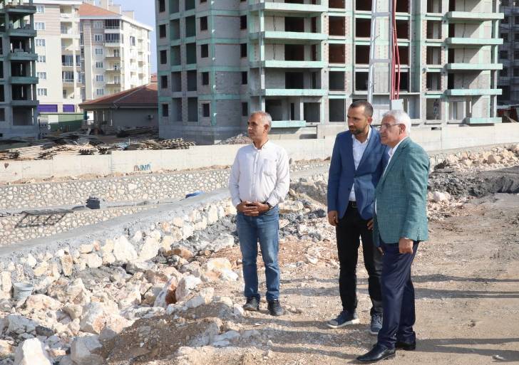 Başkan Güder, 72 milyonluk Derme Deresi Projesindeki Çalışmaları İnceledi