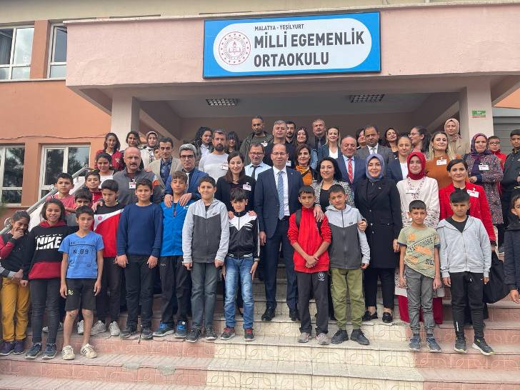 Bakanlığımız Temel Eğitim Genel Müdürü Sayın Tuncay Morkoç Malatya’da