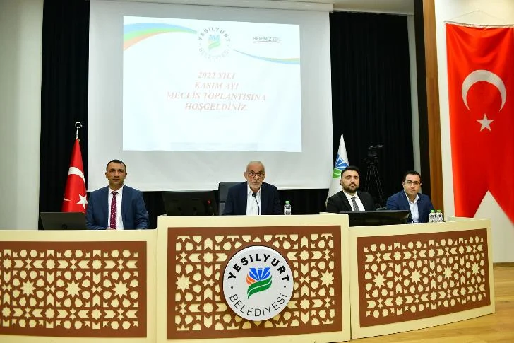 Yeşilyurt Belediye Meclisi Kasım Ayı Toplantılarına Başladı