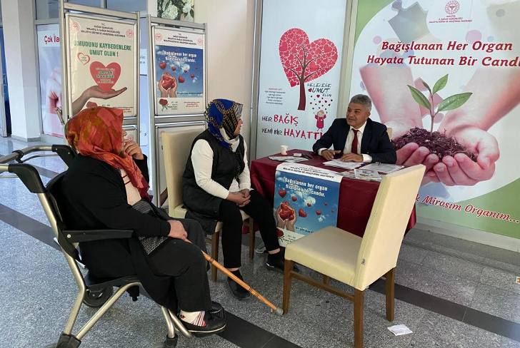 3-9 Kasım Organ Bağışı Haftası Münasebetiyle Stant Açıldı