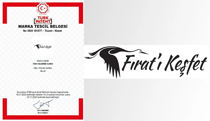 “Fırat’ı Keşfet” Tescillendi