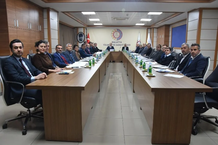 Malatya TSO’da 2023-2026 Dönemi Stratejik Plan paydaş toplantısı düzenlendi