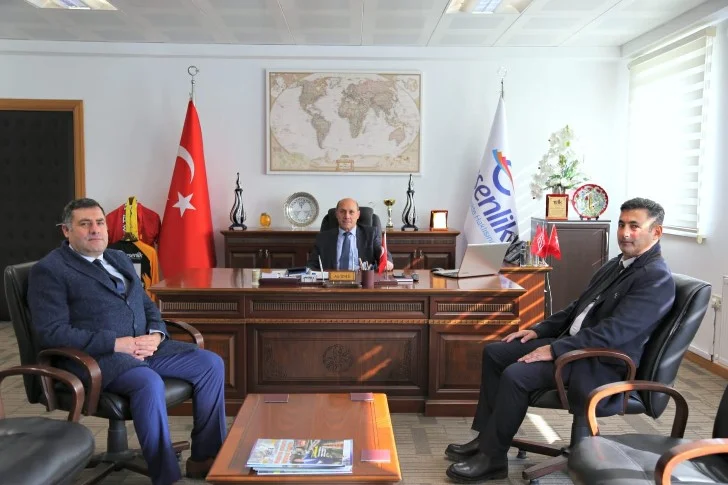 Türk Yerel Hizmet-Sen Malatya Şube Başkanı Hüseyin DOĞAN Esenlik Genel Müdürü Ata ÜNLÜ’yü Ziyaret Etti