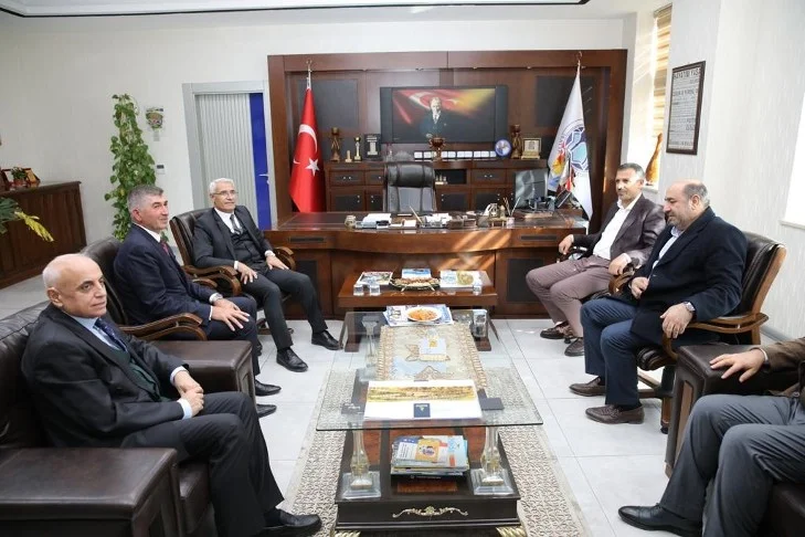 Kardeş Belediye Belören’den Başkan Güder’e Anlamlı Ziyaret