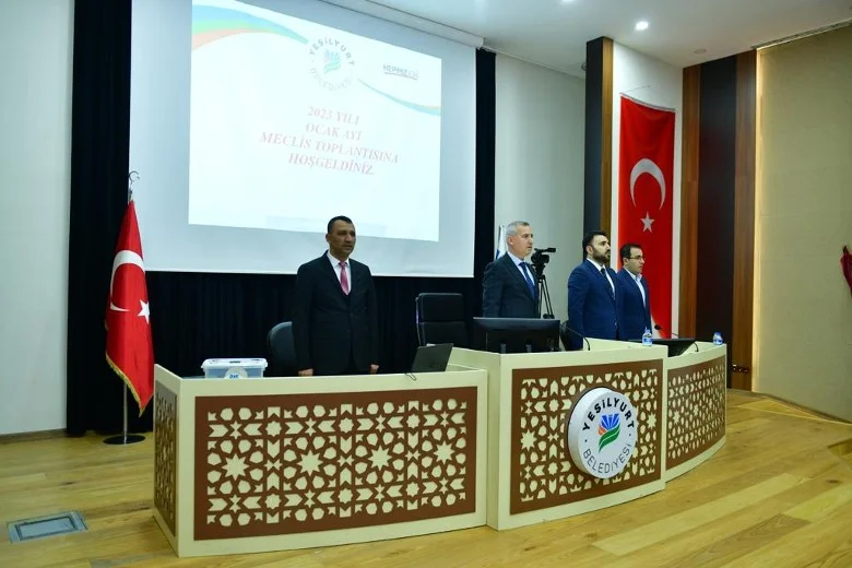Yeşilyurt Belediye Meclisi 2023 Yılının İlk Toplantısını Yaptı