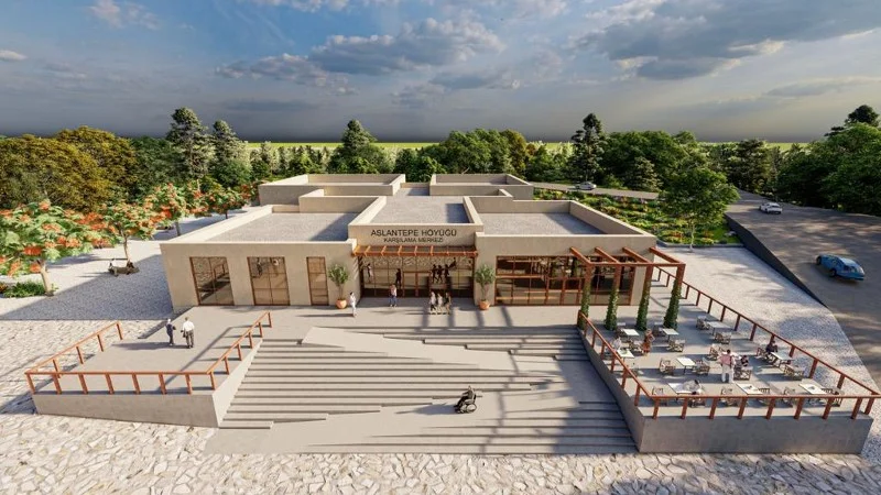 UNESCO Dünya Mirası Listesine alınan Arslantepe Höyüğü’ne modern bir Karşılama Merkezi yapılıyor.
