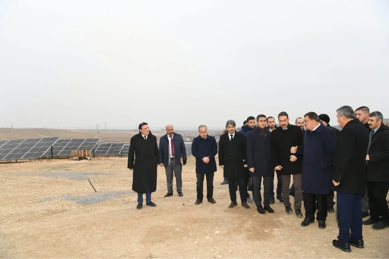 Başkan Gürkan, GES santralimiz önümüzdeki bir ay içerisinde tamamlanacak.