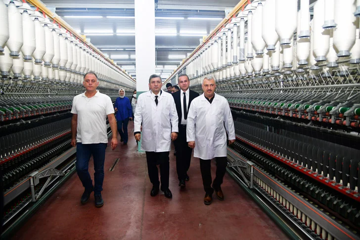 Vali Şahin Firma Ziyaretlerine Devam Ediyor