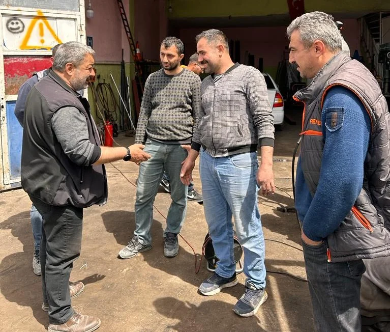 Fendoğlu, “Şehir merkezinin inşasında esnafın çözüm önerisi bizim önceliğimizdir”