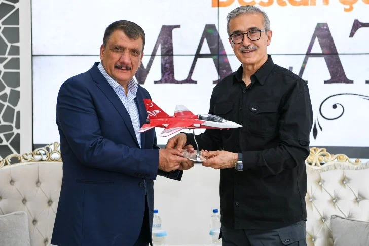 Savunma Sanayi Başkanı Prof. Dr. Demir, Başkan Gürkan’ı Ziyaret Etti