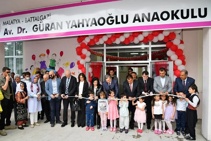 Av. Dr. Güran Yahyaoğlu Anaokulu Açılışı Törenle Yapıldı