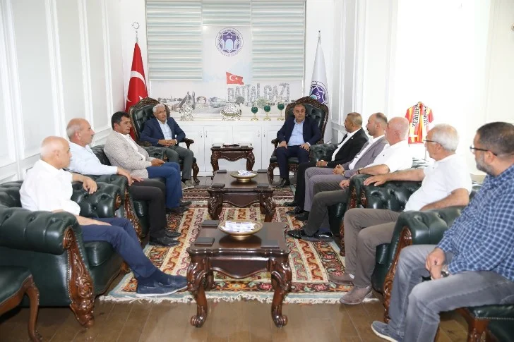 MHP’den Başkan Güder’e İstişare Ziyareti