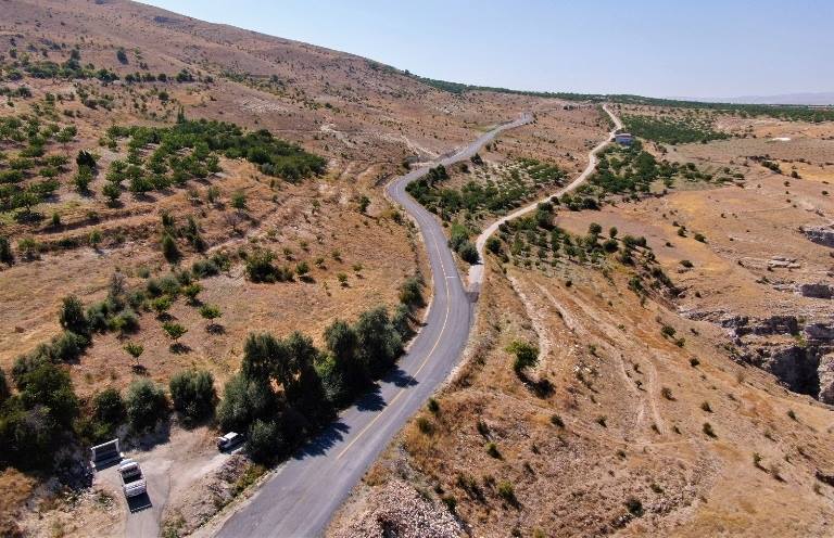 Karamağara, Ancar, Resuluşağı, Aliçeri, Seyir Terası ve Levent yolu üzerindeki çalışmalar tamamlandı.