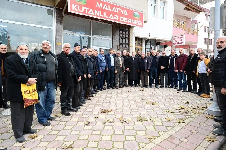 Battalgazi Belediye Başkanı Osman Güder, Malatya Kutanlılar Derneği’ni ziyaret etti