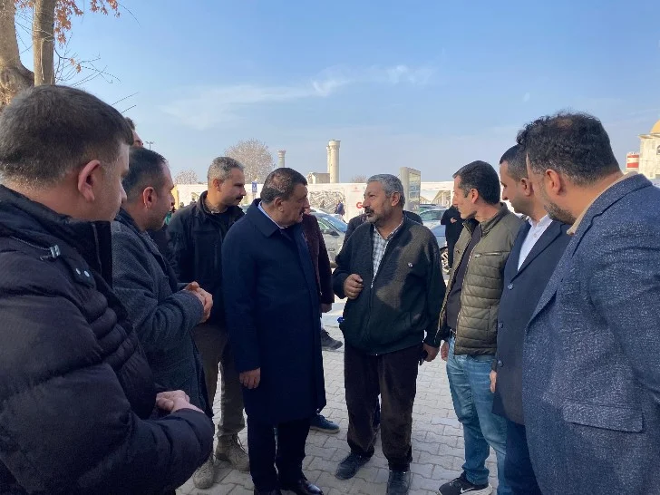 Başkan Gürkan’a esnaftan büyük destek…