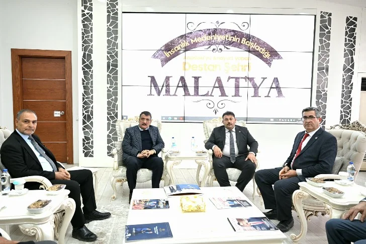 Başkan Gürkan Büyük Birlik Partisi İl Başkanı ve Yönetimini kabul etti