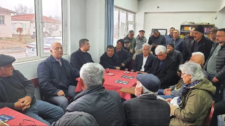 İYİ Parti adayları Cumhuriyet, Gözene, Cafana (Görgü), İkizce ve Kuşdoğan Mahalle sakinleri ile bir araya geldi