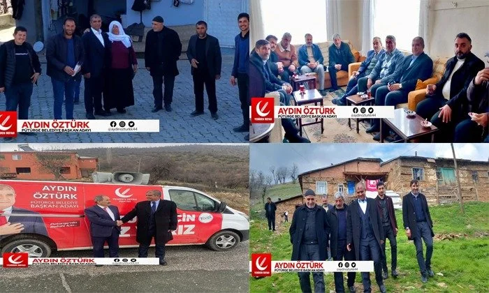 YRP Pütürge Belediye Başkan Adayı, Aydın Öztürk, Pütürge’nin 22 yıldır iktidarda olan partiler tarafından çözülemeyen yol ve su sorununa tepki gösterdi.