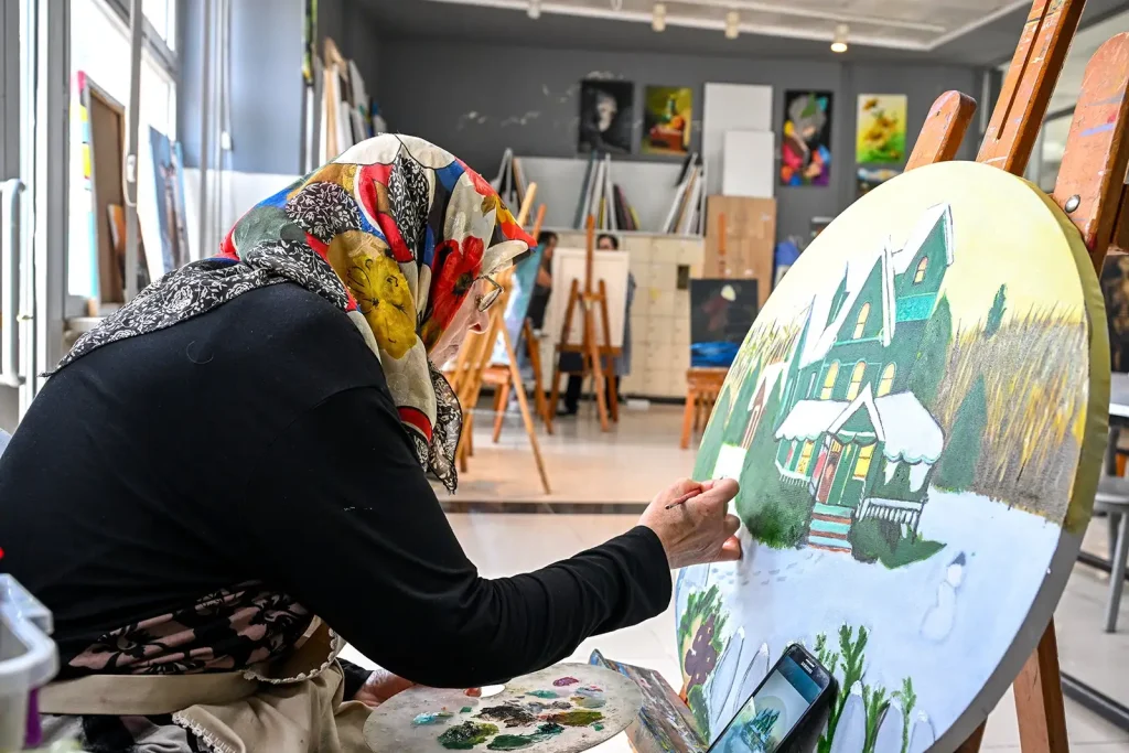 Malatya’da Sanat Aşkına: Büyükşehir Belediyesi Sanat Kurslarına Yoğun İlgi