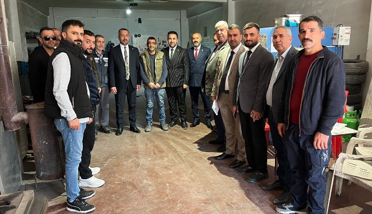 YRP Malatya İl Başkanı Kılıç , Sanayi Esnafının Sorunlarını Dinledi