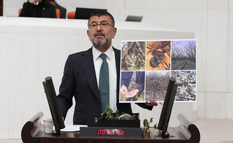 Ağbaba TBMM’de Zirai Don Felaketini Anlattı: “Çiftçiye İcra Giderse İki Elimiz Yakanızda Olur”