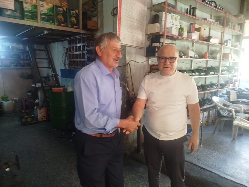 Battalgazi İlçe Başkanı Erhan Yağlıcı’dan Sanayi Esnafına Anlamlı Ziyaret