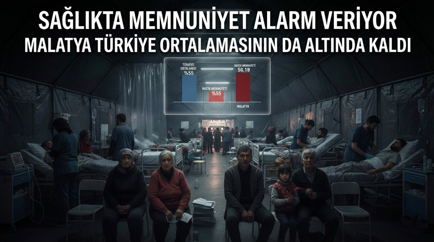 Sağlıkta Memnuniyet Alarm Veriyor: Malatya Türkiye Ortalamasının da Altında Kaldı